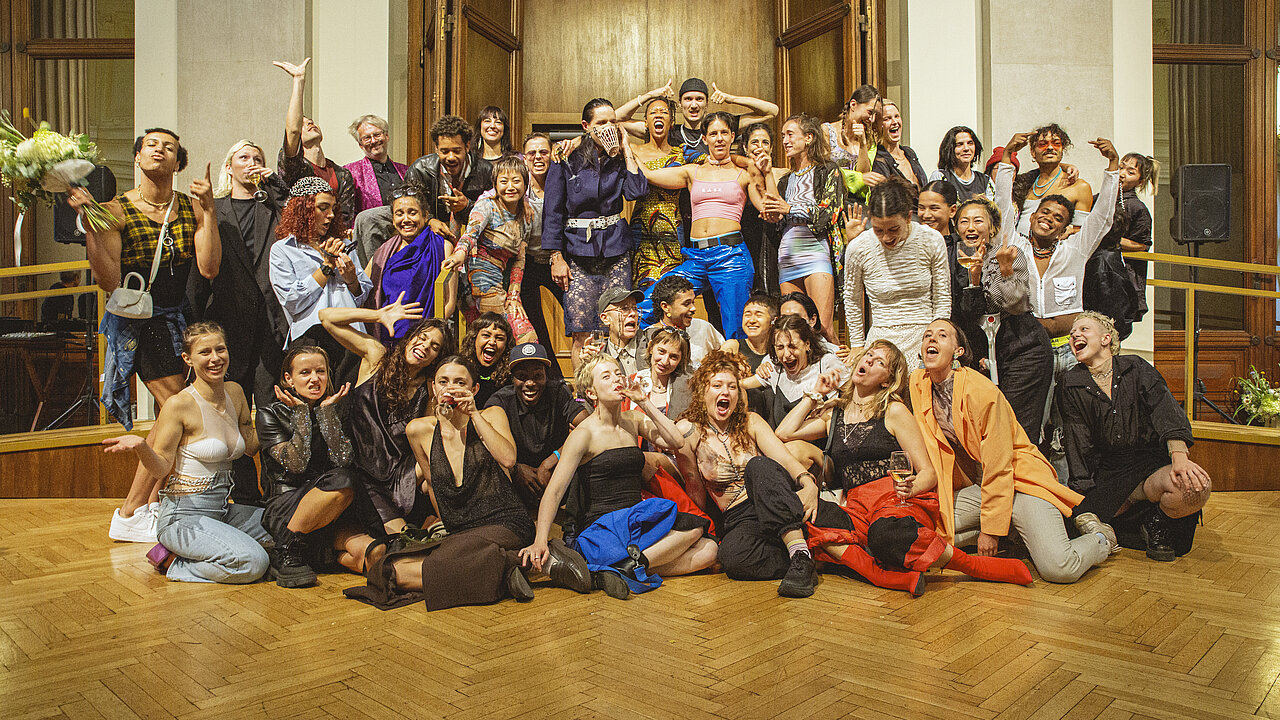 the participants of danceWEB 2023