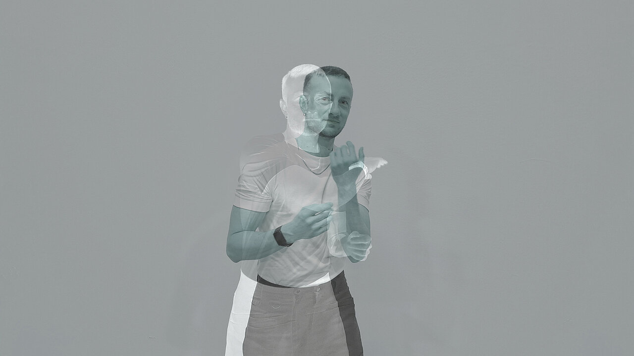 Ian Kaler with an aura