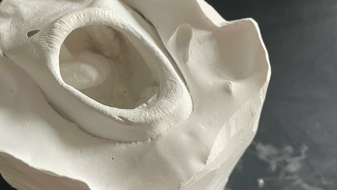 3D print of a mouth