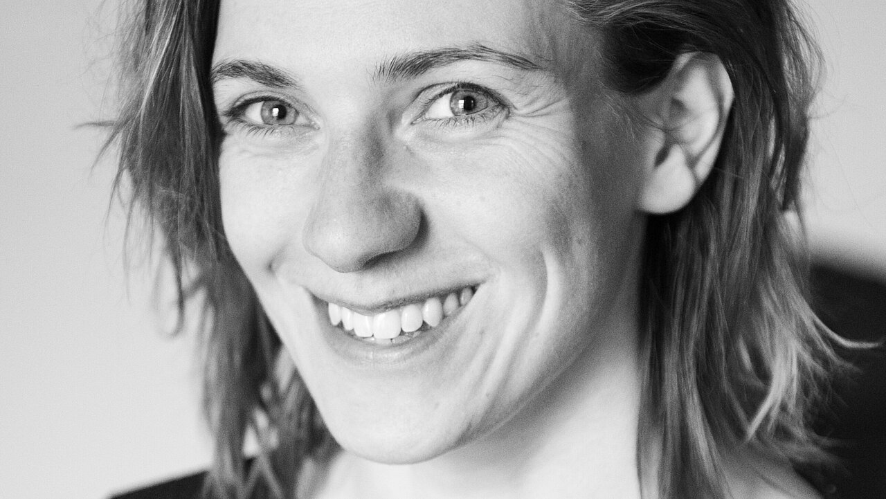 black & white portrait of Dorota Michalak