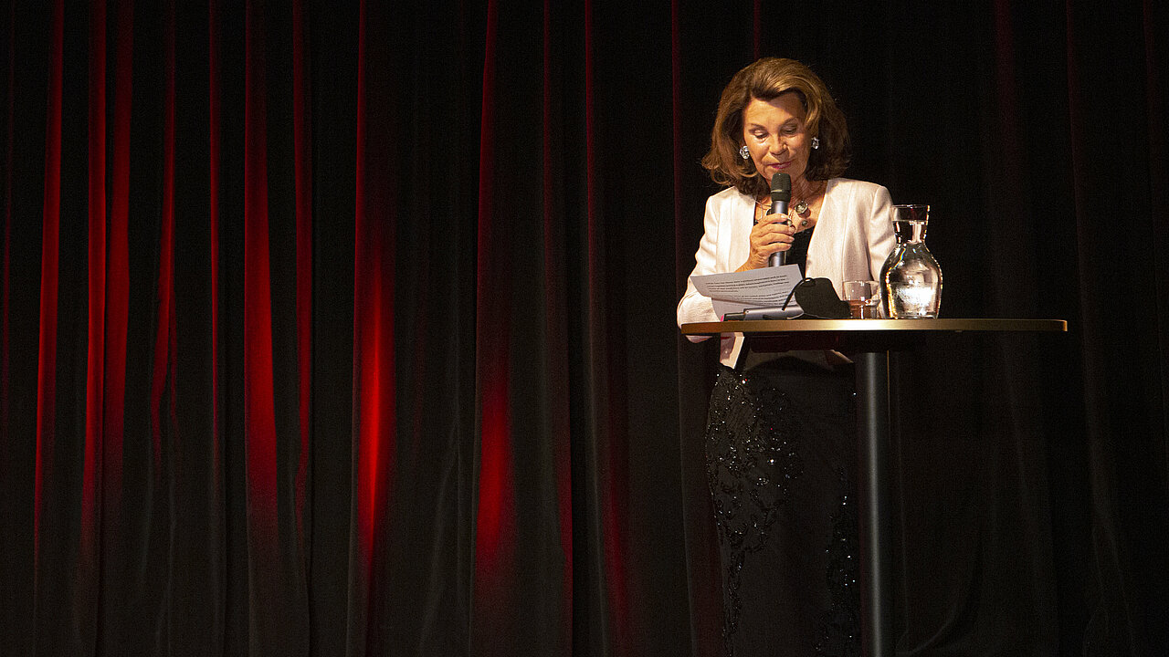 Brigitte Bierlein at the Choreographic Convention Opening at Volkstheater