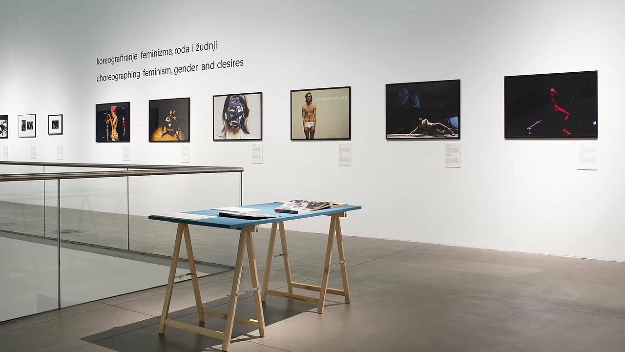 View on Aspects of Dance Exhibition Zagreb