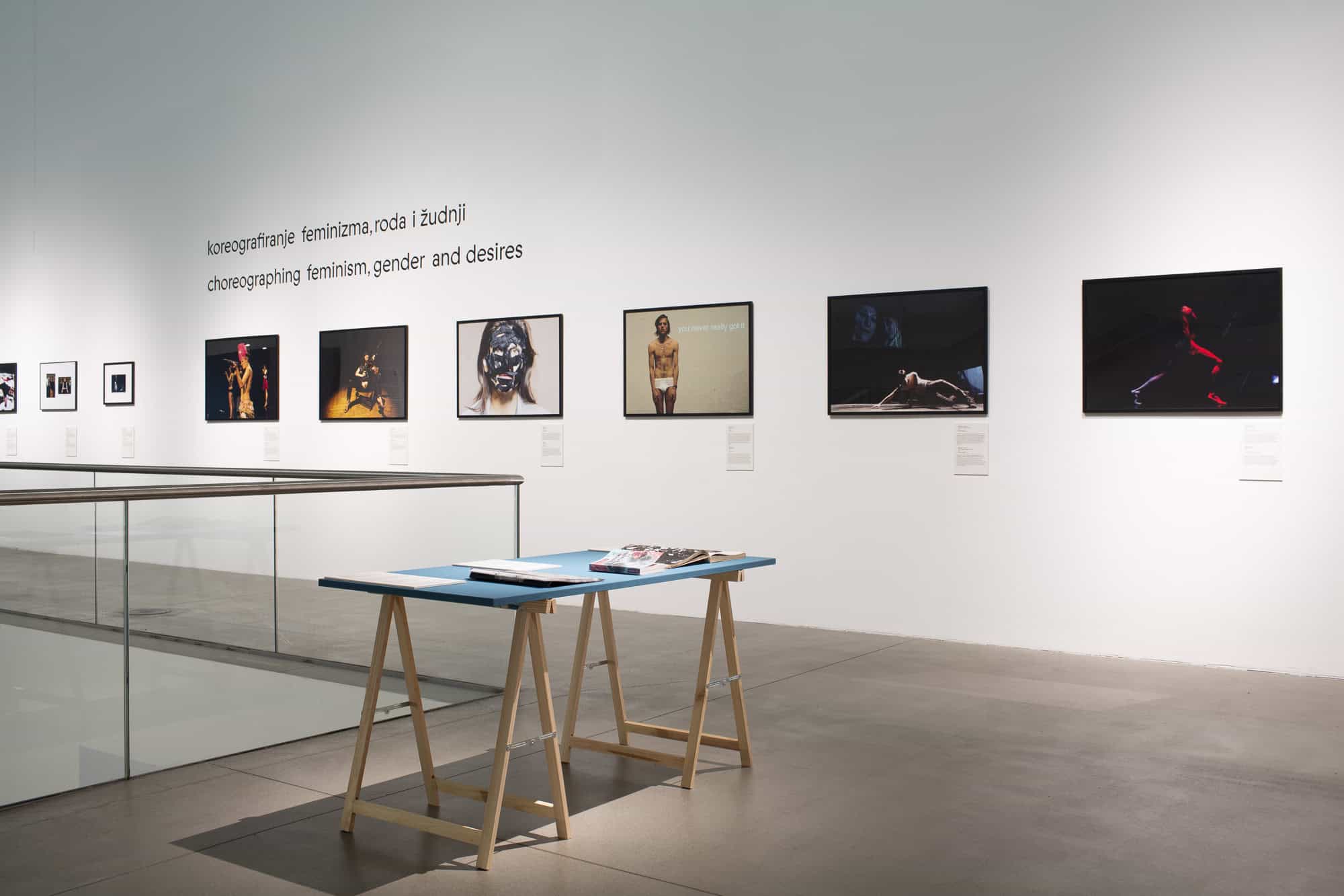 View on Aspects of Dance Exhibition Zagreb