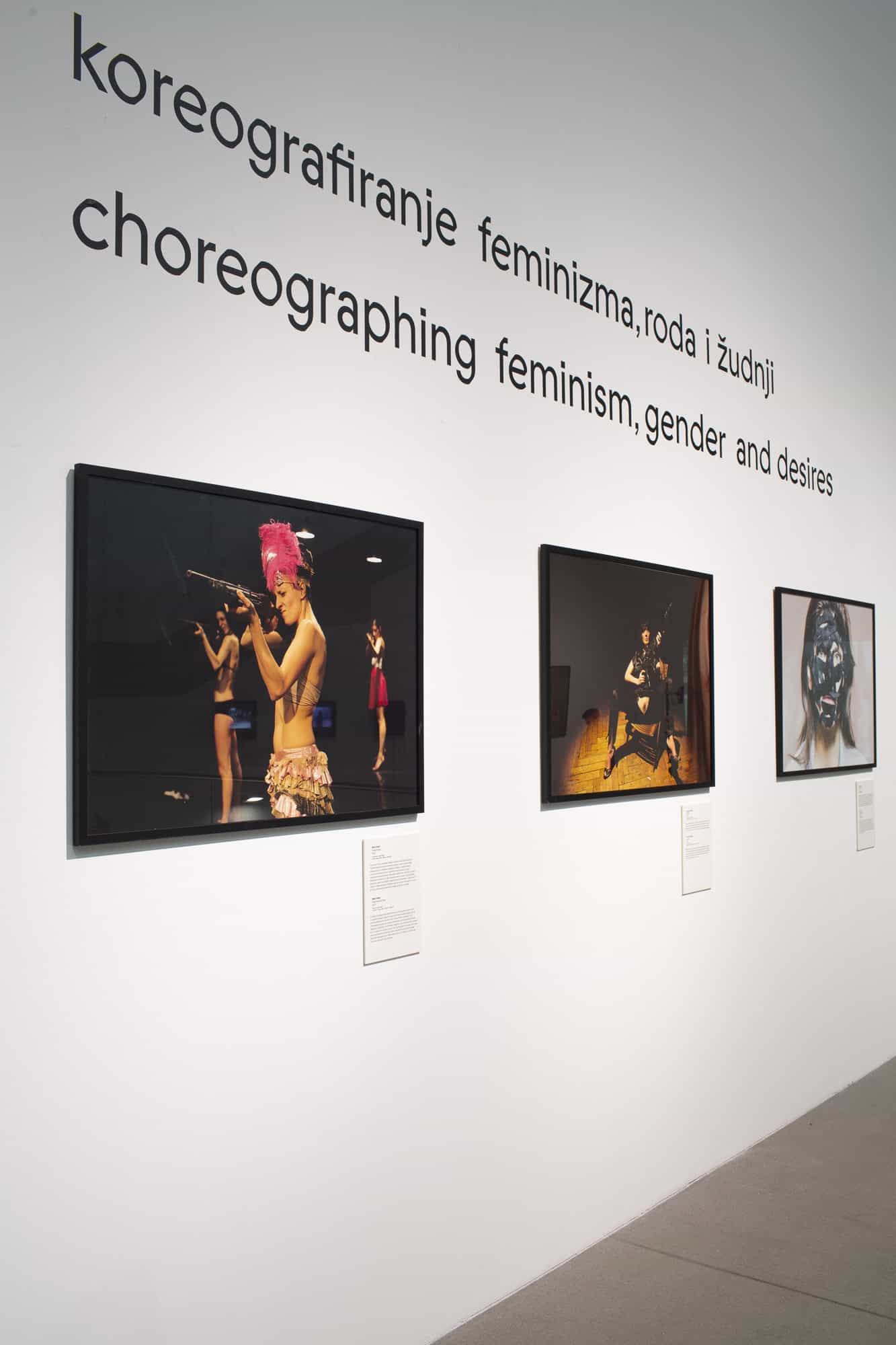 View on Aspects of Dance Exhibition Zagreb